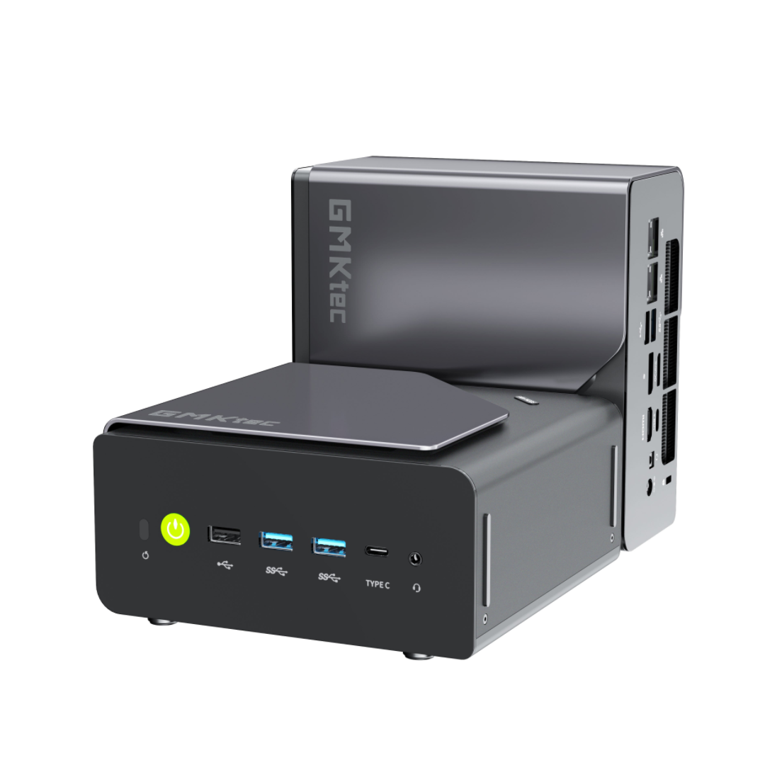 GMKtec NucBox K12 AMD Ryzen™ 7 H 255 Mini PC - 64 GB RAM + 1 TB SSD