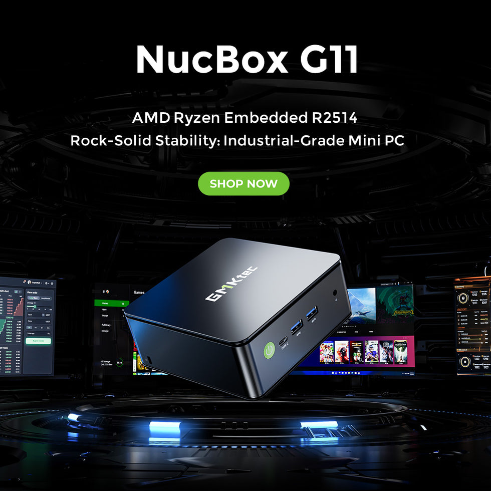 GMKtec NucBox G11 AMD Ryzen™ Embedded R2514 Mini PC