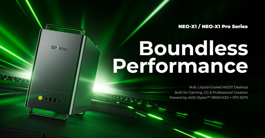 GMKtec NEO-X1 Series AMD Ryzen™ 9 9955HX / 9955HX3D Mini PC