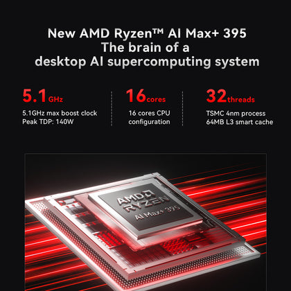 GMKtec EVO-X3 AMD Ryzen™ AI Max+ 395 AI Mini PC