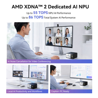 GMKtec EVO-X1 Pro AMD Ryzen™ AI 9 HX 470 AI Mini PC