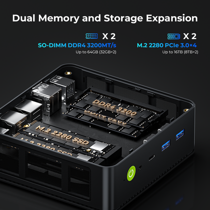 GMKtec NucBox M5S AMD Ryzen™ 3 5400U Mini PC