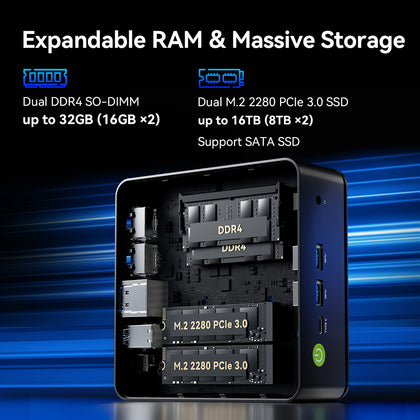 GMKtec NucBox G11 AMD Ryzen™ Embedded R2514 Mini PC