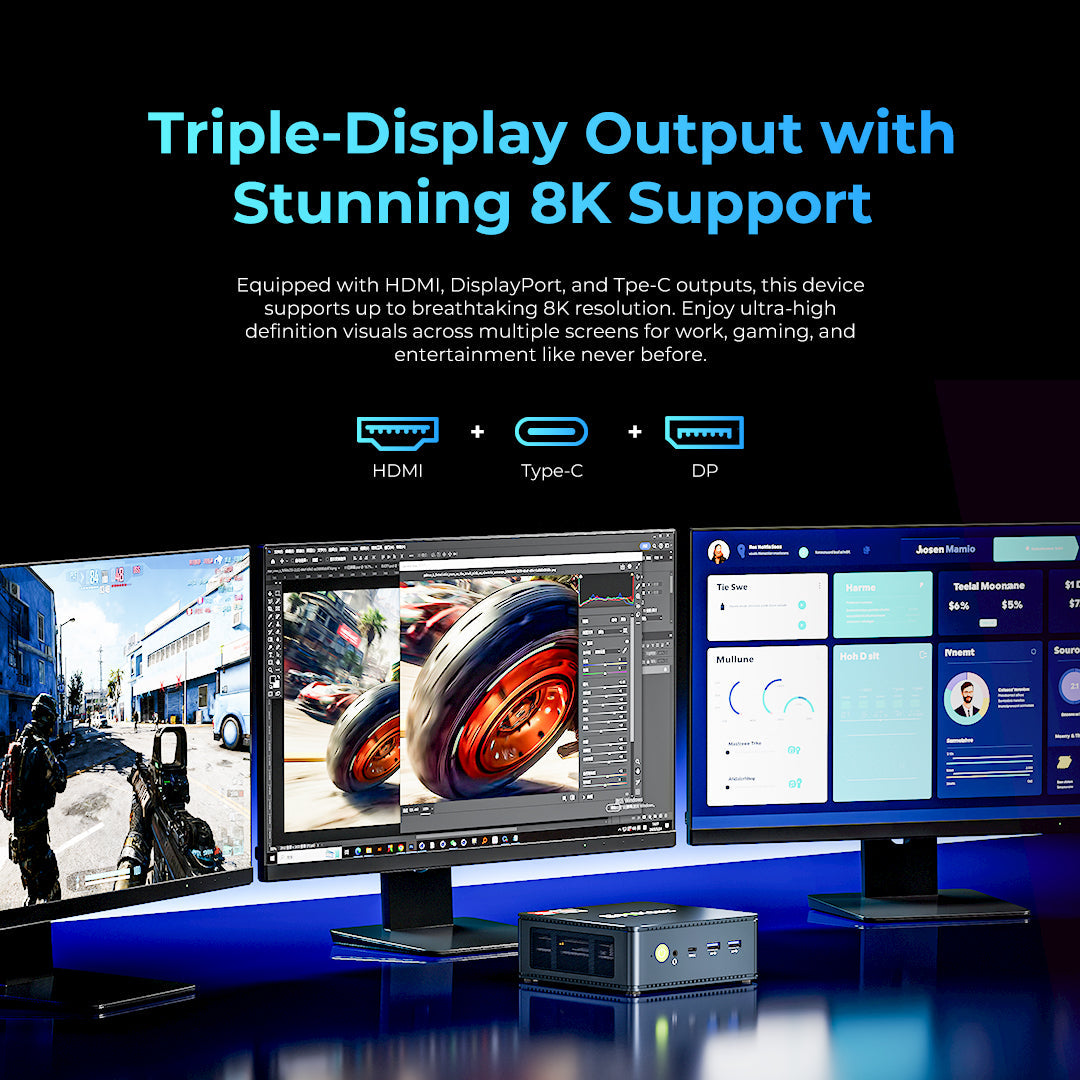 GMKtec NucBox M5 Ultra AMD Ryzen™ 7 7730U Mini PC