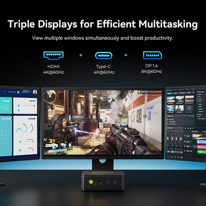 GMKtec NucBox M5S AMD Ryzen™ 3 5400U Mini PC