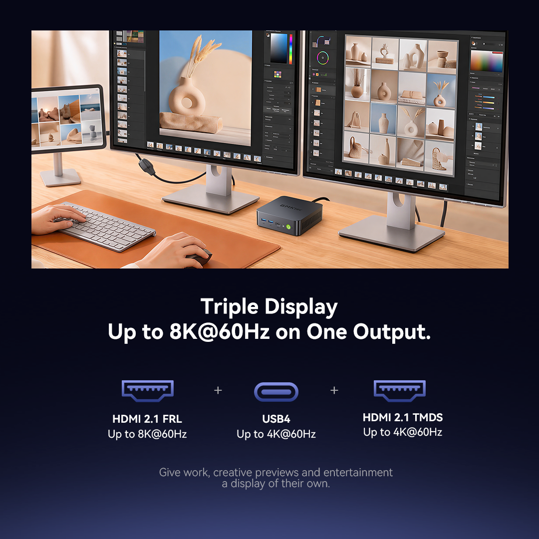 GMKtec NucBox K17 Plus Intel® Core™ Ultra 7 258V Mini PC