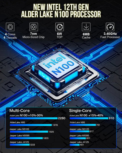 GMKtec NucBox G3 Intel® Alder Lake N100 Mini PC