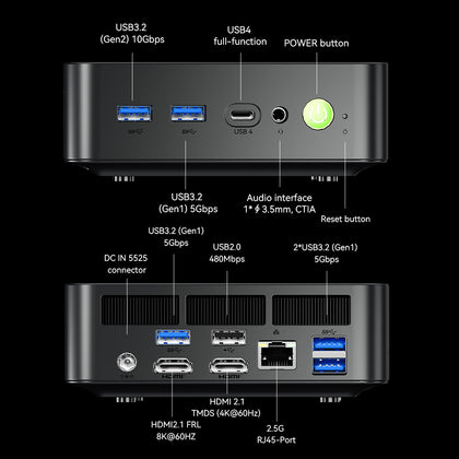 GMKtec NucBox K17 Intel® Core™ Ultra 5 226V Mini PC