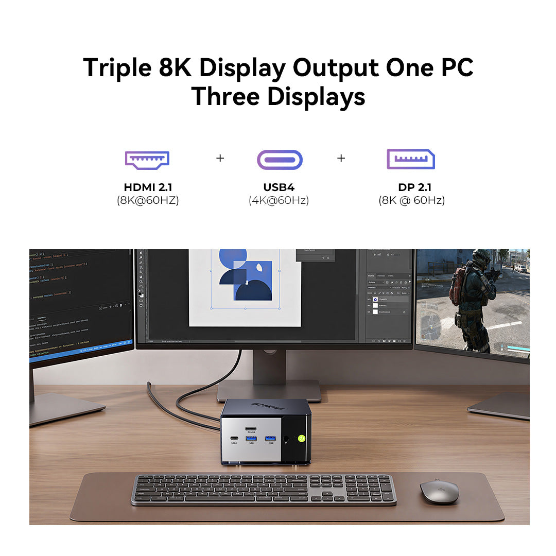GMKtec EVO-X1 Pro AMD Ryzen™ AI 9 HX 470 AI Mini PC