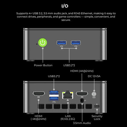 GMKtec NucBox G3 Pro Intel® Core™ i3-10110U Mini PC