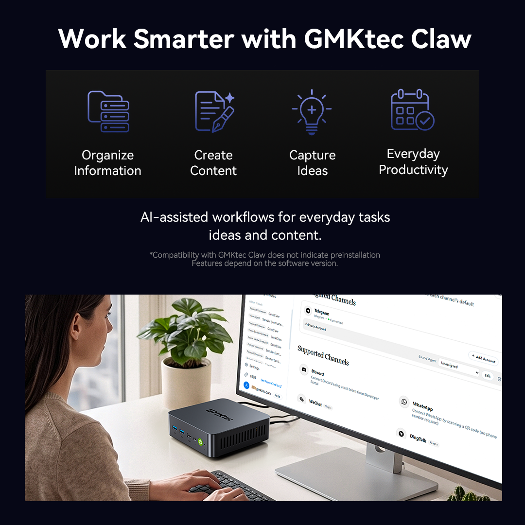 GMKtec NucBox K17 Plus Intel® Core™ Ultra 7 258V Mini PC