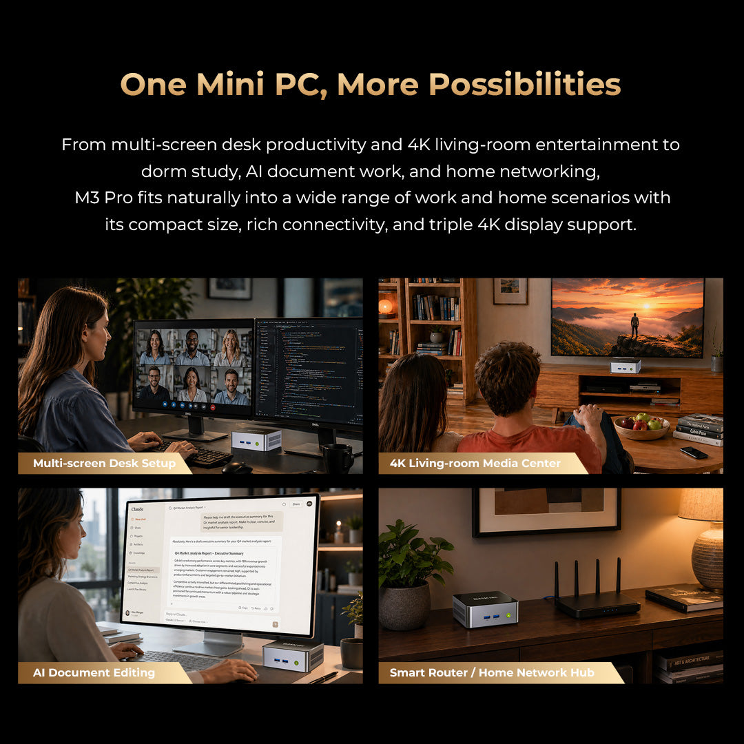 GMKtec NucBox M3 Pro 13th Gen Intel® Core™ i5-13500H Mini PC