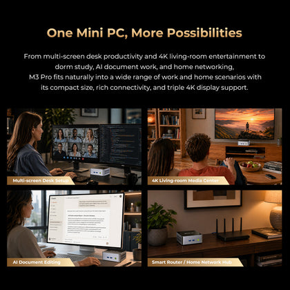 GMKtec NucBox M3 Pro 13th Gen Intel® Core™ i5-13500H Mini PC