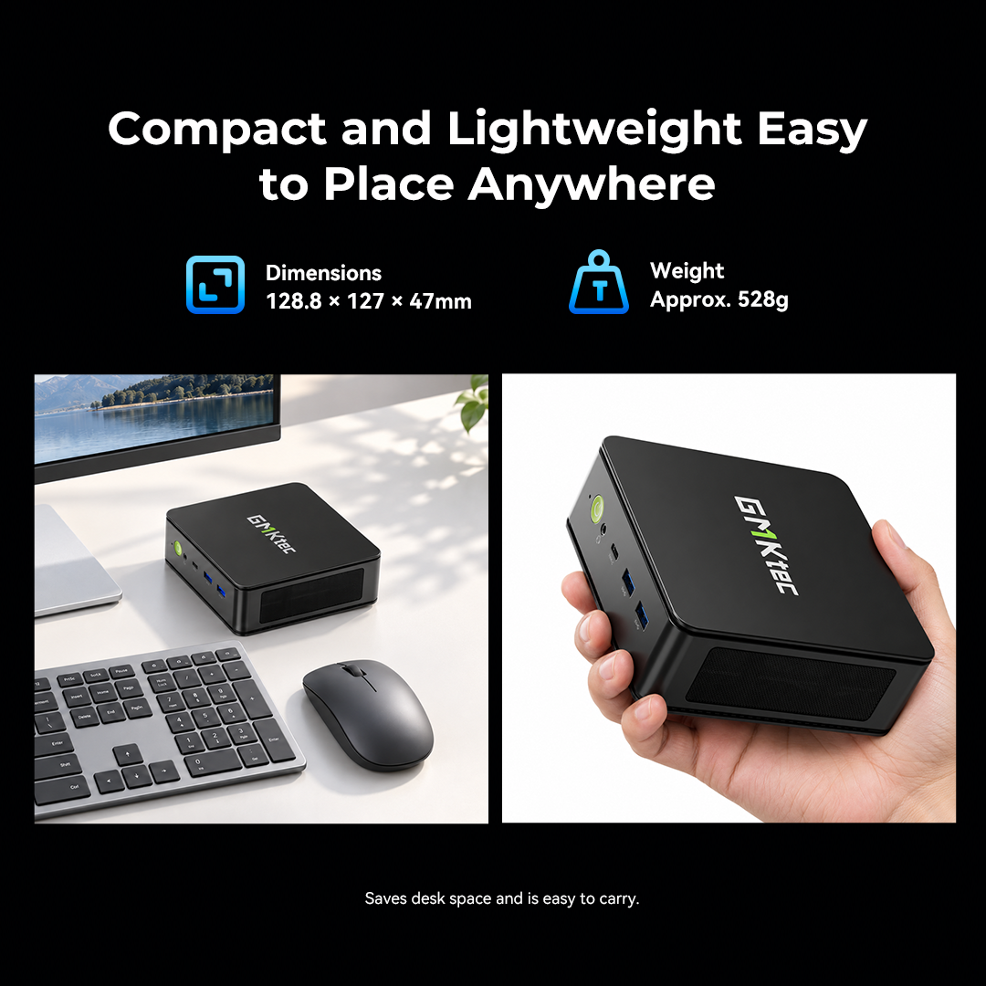 GMKtec NucBox M5S AMD Ryzen™ 3 5400U Mini PC