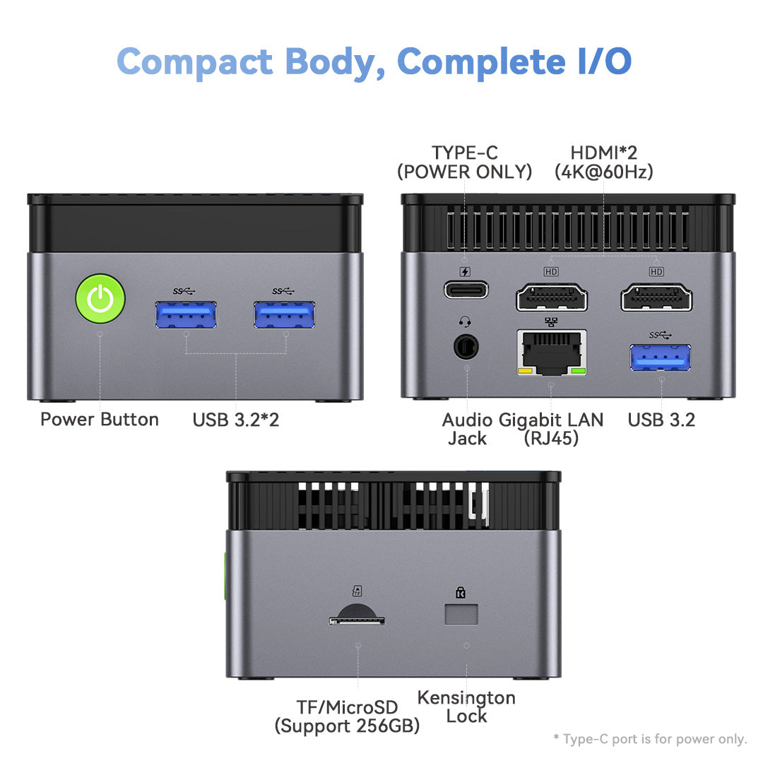 GMKtec NucBox G5S Intel® Celeron® N5095 Mini PC