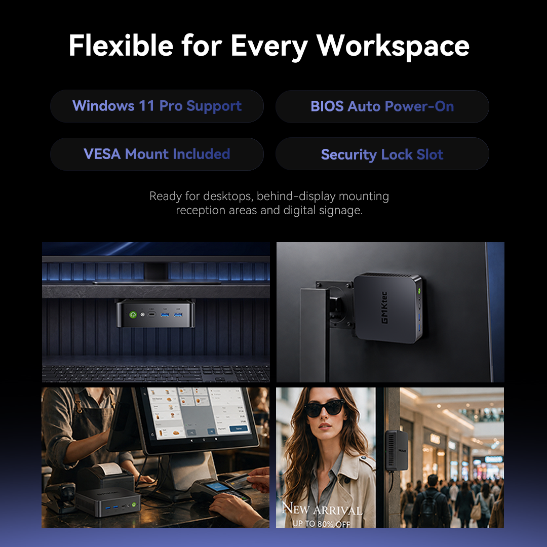 GMKtec NucBox K17 Plus Intel® Core™ Ultra 7 258V Mini PC
