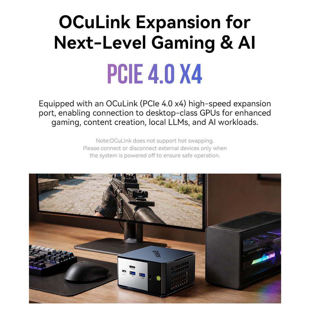 GMKtec EVO-X1 Pro AMD Ryzen™ AI 9 HX 470 AI Mini PC