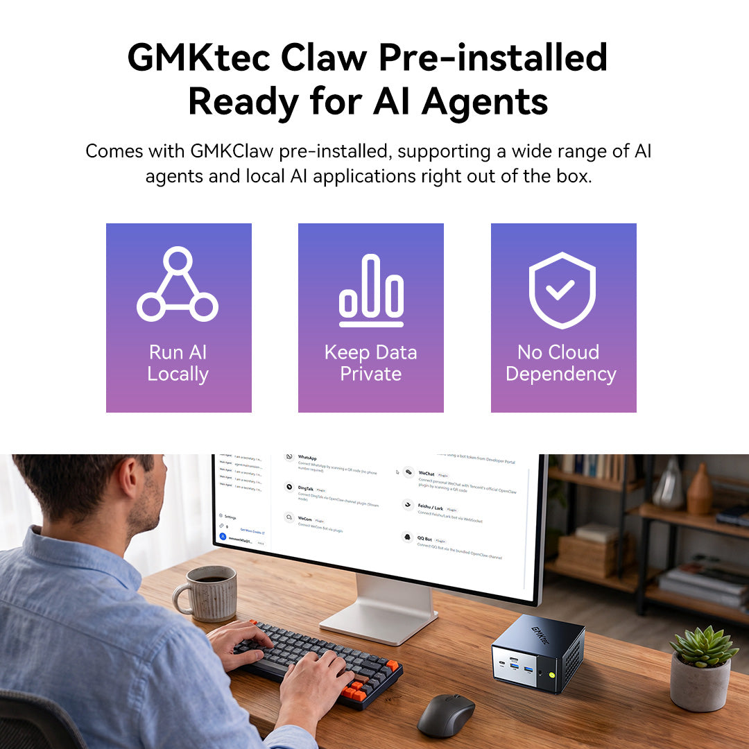 GMKtec EVO-X1 Pro AMD Ryzen™ AI 9 HX 470 AI Mini PC