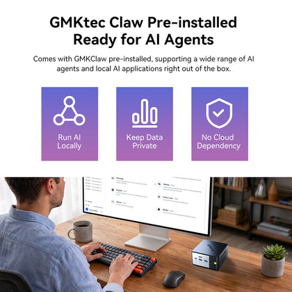 GMKtec EVO-X1 Pro AMD Ryzen™ AI 9 HX 470 AI Mini PC