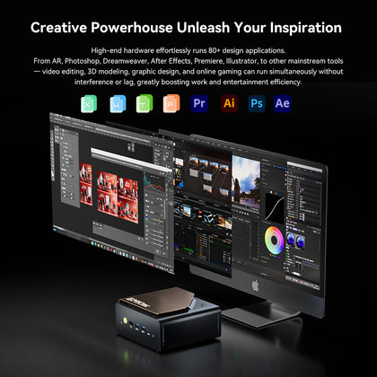 GMKtec EVO-T2 Intel® Core™ Ultra X9 388H / X7 358H AI Mini PC