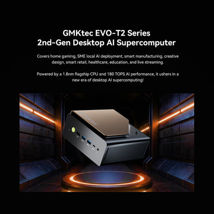 GMKtec EVO-T2 Intel® Core™ Ultra X9 388H / X7 358H AI Mini PC