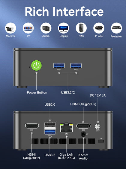 GMKtec G3S Intel® Processor N95 Mini PC