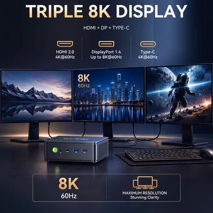 GMKtec NucBox M5S AMD Ryzen™ 3 5400U Mini PC
