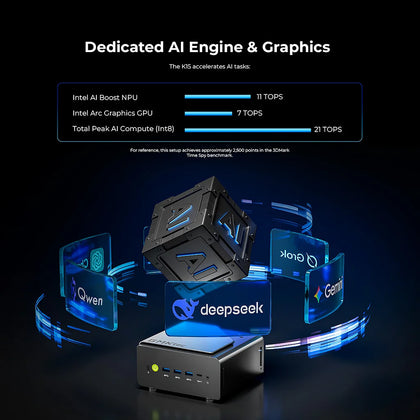 GMKtec NucBox K15 Intel® Core™ Ultra 5 125U AI Mini PC