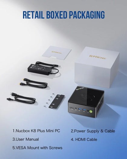 GMKtec NucBox K8 Plus AMD Ryzen™ 7 8845HS Mini PC