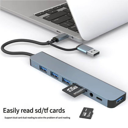 GMKtec 8-in-1 USB Hub Docking Station