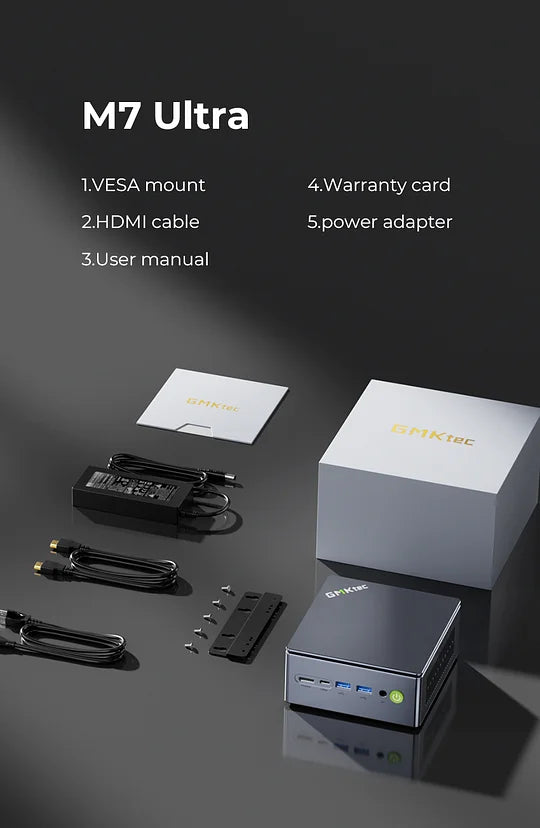 GMKtec NucBox M7 Ultra AMD Ryzen™ 7 PRO 6850U Mini PC