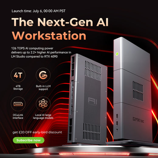 GMKtec EVO-X3 AMD Ryzen™ AI Max+ 395 AI Mini PC