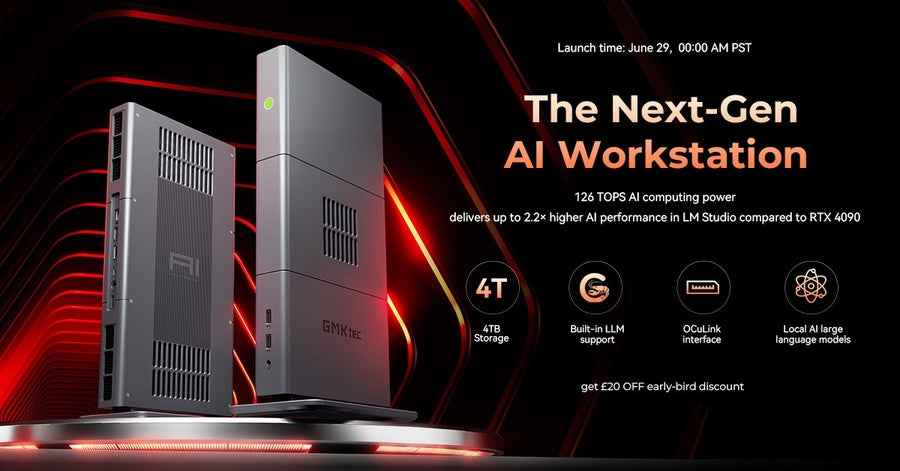 GMKtec EVO-X3 AMD Ryzen™ AI Max+ 395 AI Mini PC
