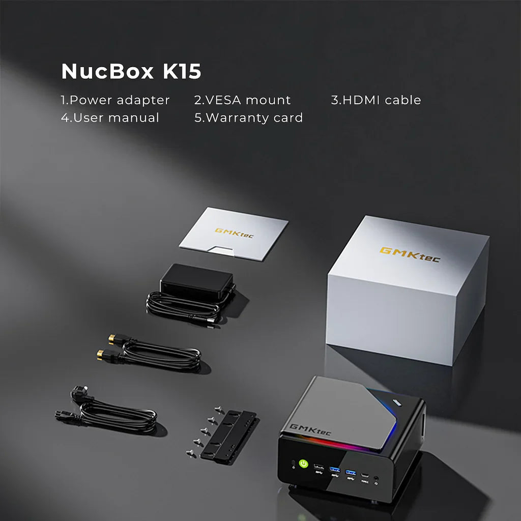 GMKtec NucBox K15 Intel® Core™ Ultra 5 125U AI Mini PC