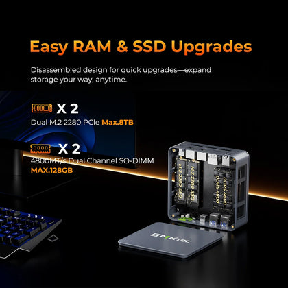 GMKtec NucBox M6 Ultra AMD Ryzen™ 5 7640HS Mini PC