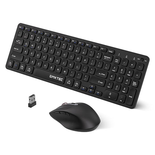 GMKtec 2.4G Wireless Full-sized Keyboard & Mouse Combo