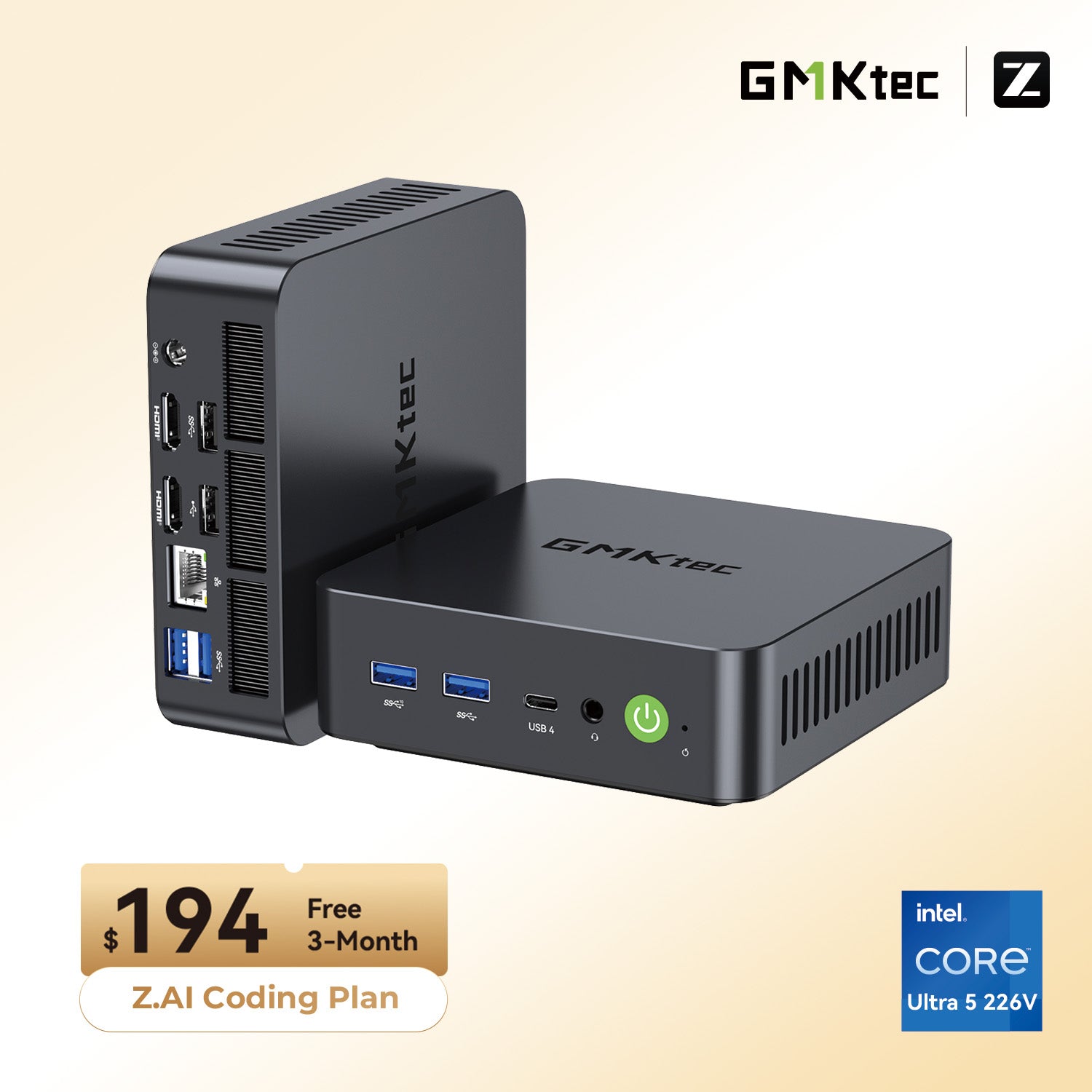 GMKtec NucBox K17 Intel® Core™ Ultra 5 226V Mini PC